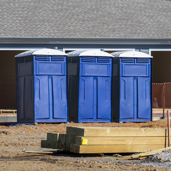 how do i determine the correct number of portable restrooms necessary for my event in Woodside